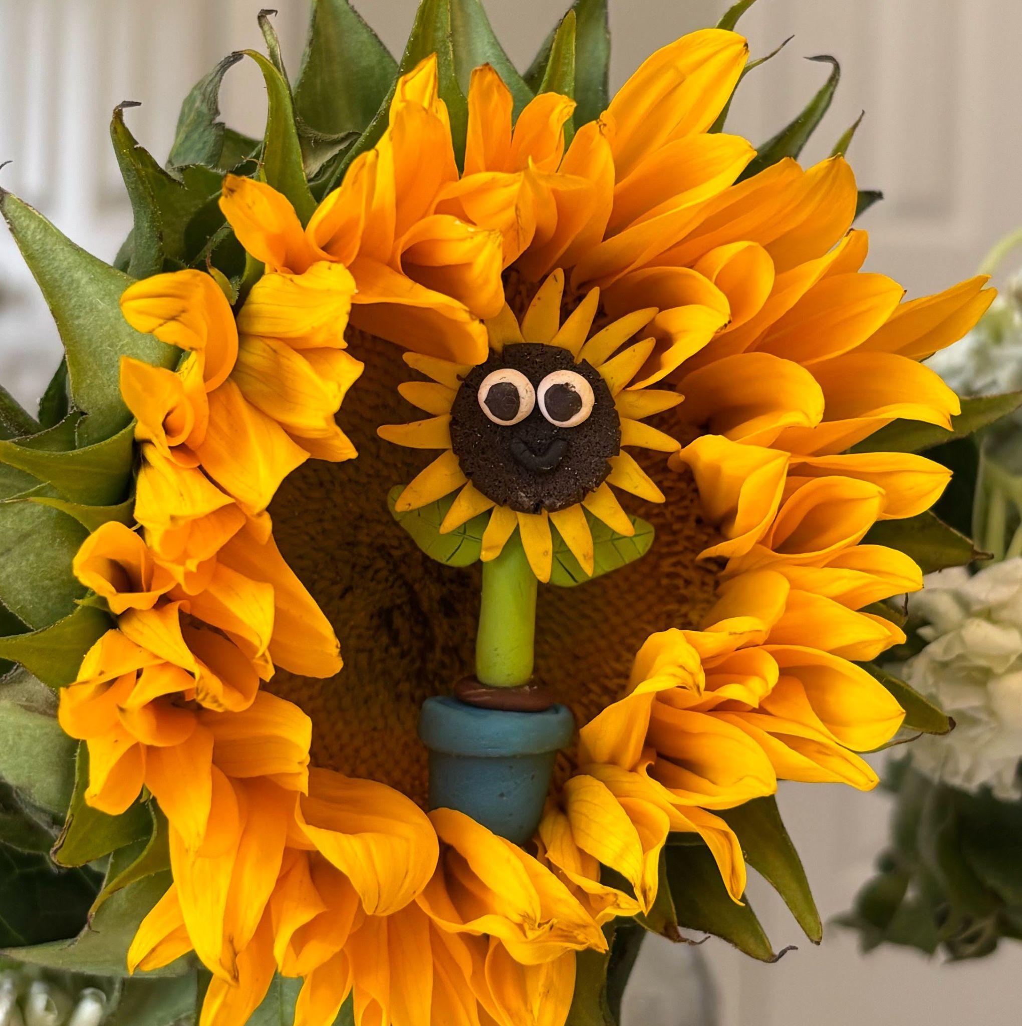 Clay Sunflower