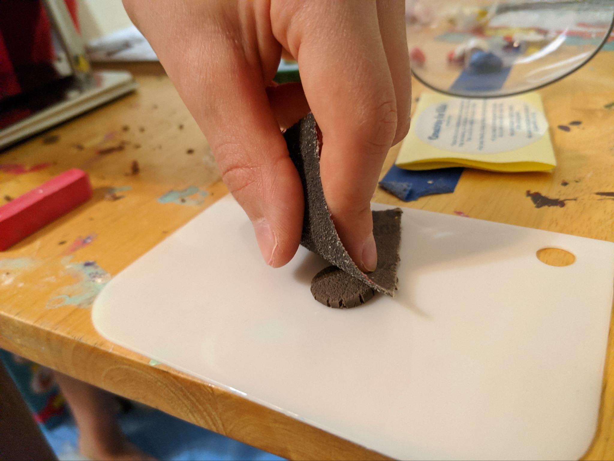 The Sandpaper Imprint Method